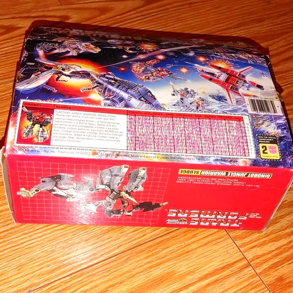 TRANSFORMERS 80S VINTAGE DINOBOT BOX SLUDGE - Picture 7 of 8